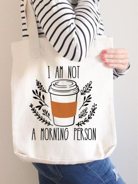 10 Tote Bags That Are Tote-ally Adorable - Society19 Şoper Çanta (Tote Bag) TB108 - Şəkil 1