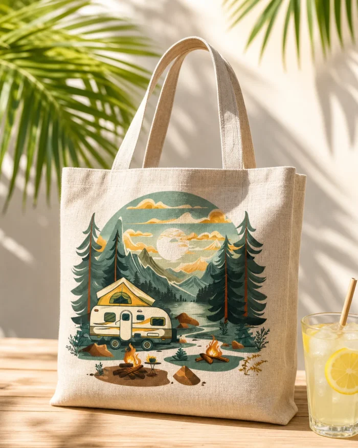 Şoper Çanta (Tote Bag) TB164 - Şəkil 6